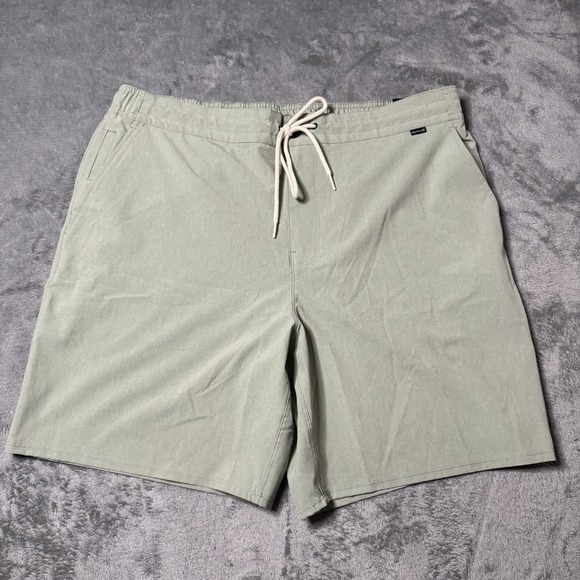 Hurley Men's 36" Phantom Shorts Drawstring 7.5" Inseam Stretch Green NWD‎ NWT - Picture 1 of 10
